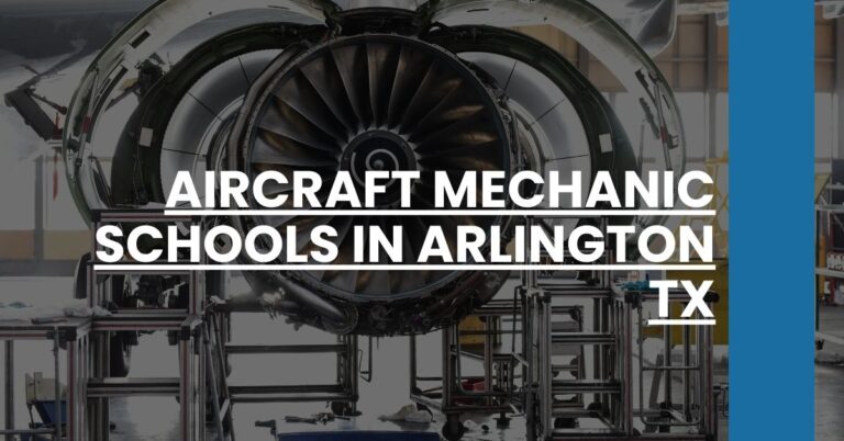 Aircraft Mechanic Schools in Arlington TX Feature Image