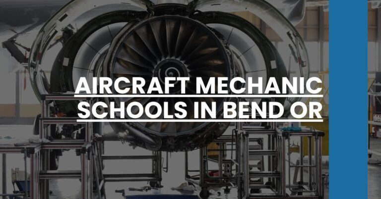 Aircraft Mechanic Schools in Bend OR Feature Image