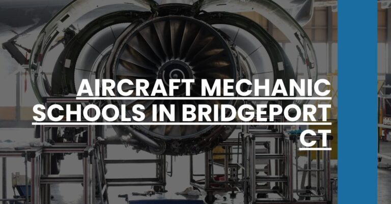 Aircraft Mechanic Schools in Bridgeport CT Feature Image