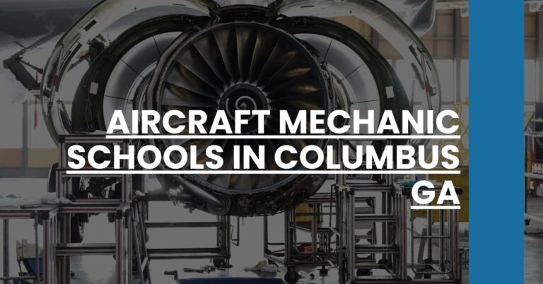 Aircraft Mechanic Schools in Columbus GA Feature Image