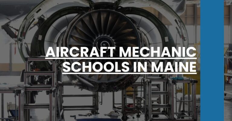 Aircraft Mechanic Schools in Maine Feature Image