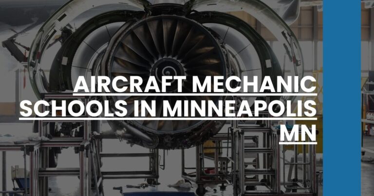 Aircraft Mechanic Schools in Minneapolis MN Feature Image