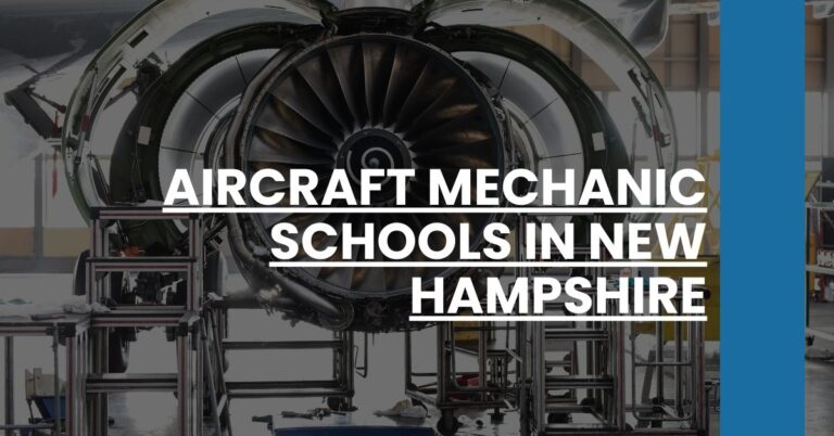 Aircraft Mechanic Schools in New Hampshire Feature Image