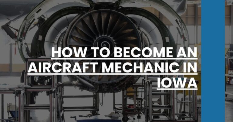 How to Become an Aircraft Mechanic in Iowa Feature Image