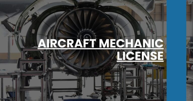 Aircraft Mechanic License Feature Image