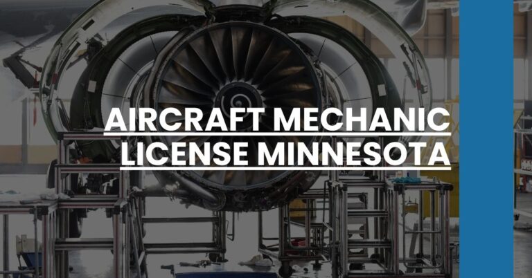 Aircraft Mechanic License Minnesota Feature Image